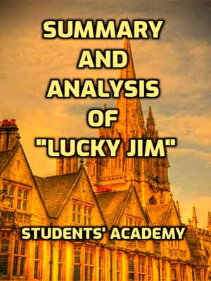 cover image of Summary and Analysis of "Lucky Jim"